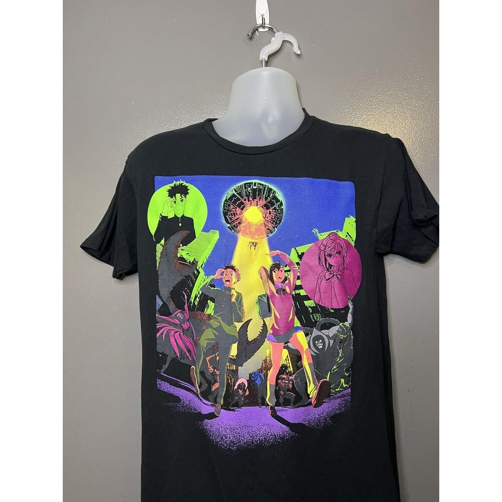 Ripple Junction Dandadan Shirt Mens Medium Black Anime Graphic Tee Hot Topic